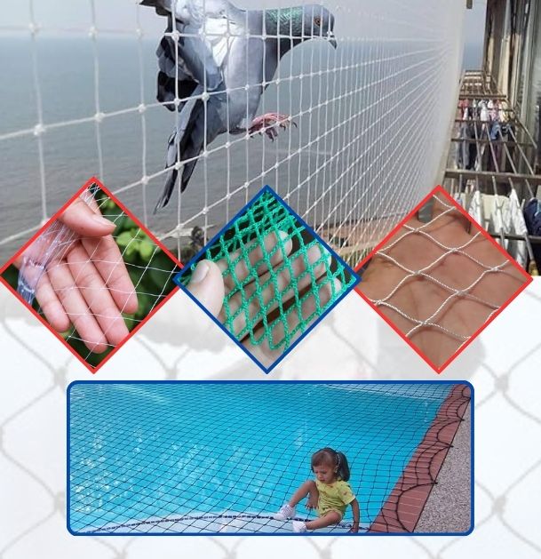 Joseph Bird Netting Offering Outstanding Service of Anti Bird Nets Fixing, Balcony Safety Nets, Pigeon Netting for Balconies at Free Cost Estimate.